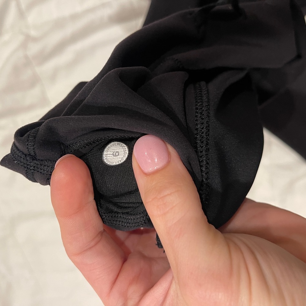 Lululemon wunder train leggings- black; 25 inch